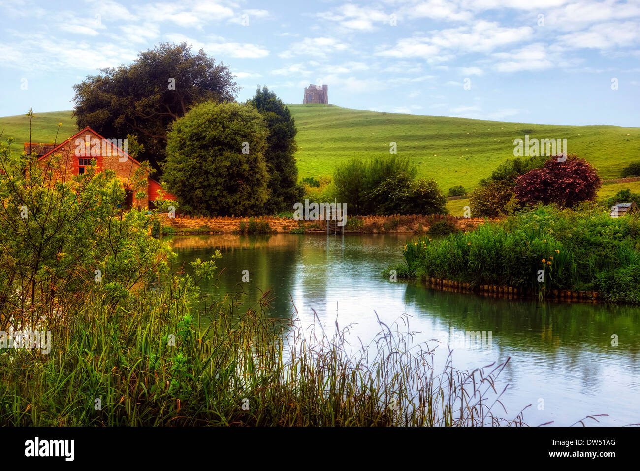 Abbotsbury Santa Caterina la cappella Foto Stock