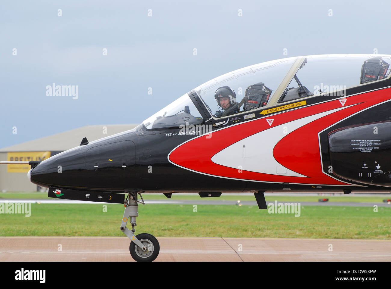 BAe Hawk T1 in 208 Squadrone livrea Foto Stock