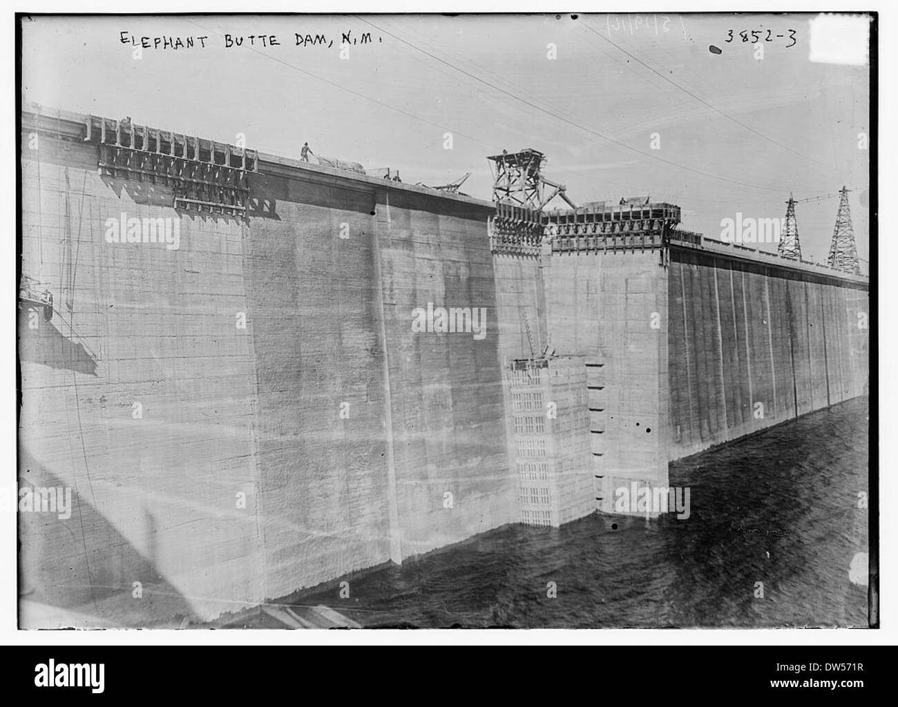 Elephant Butte Dam, N.M. (LOC) Foto Stock