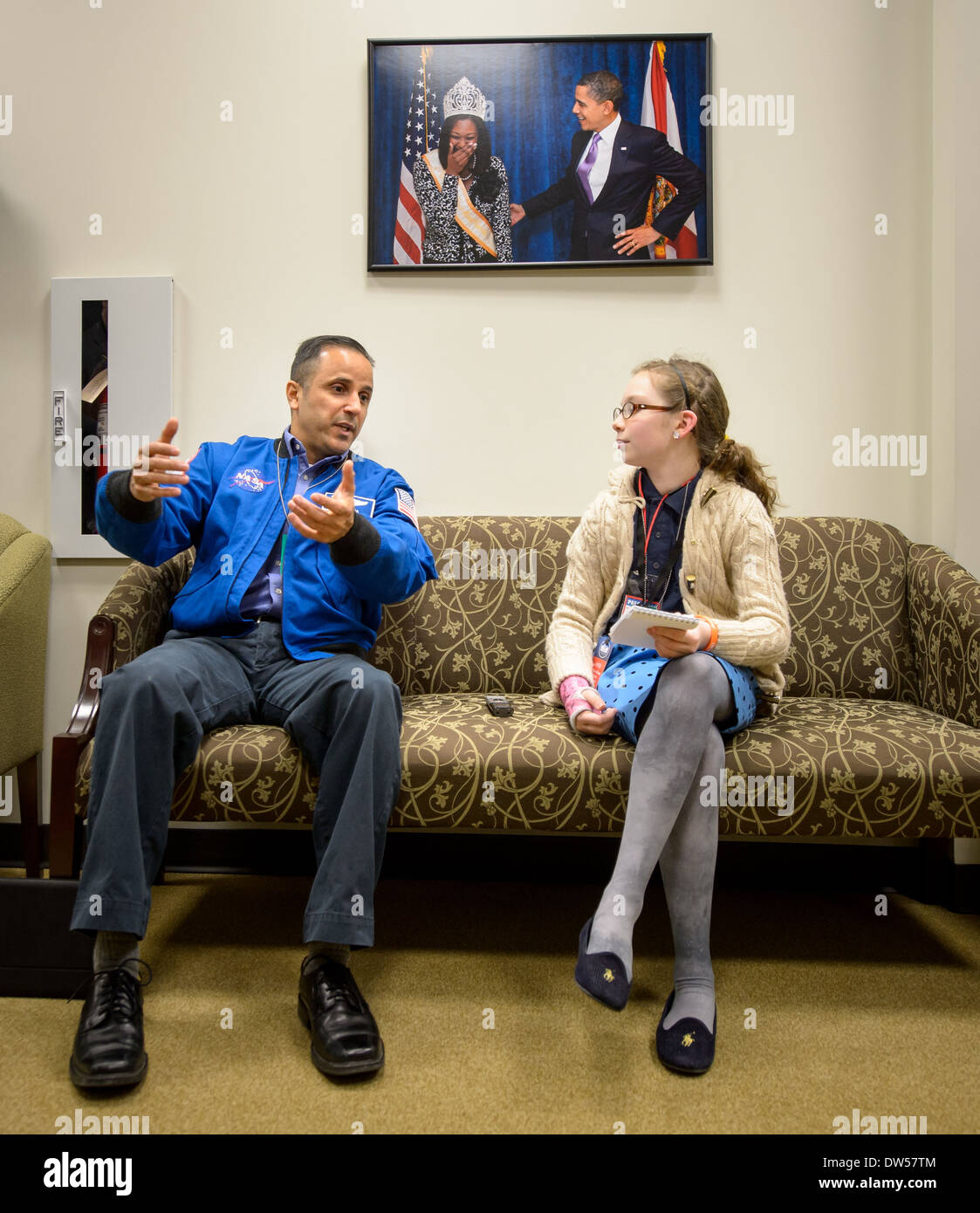 Il discorso sullo stato di STEM (SoSTEM), tenuto presso l'Eisenhower Executive Office Building di Washington, D.C., si è concentrato sul progresso dell'istruzione STEM e delle carriere. Gli oratori includevano l'astronauta della NASA Joe Acaba e altri leader dell'Office of Science and Technology Policy. L'evento ha evidenziato gli sforzi in corso per aumentare l'impegno e le opportunità STEM in tutta la nazione. Foto Stock