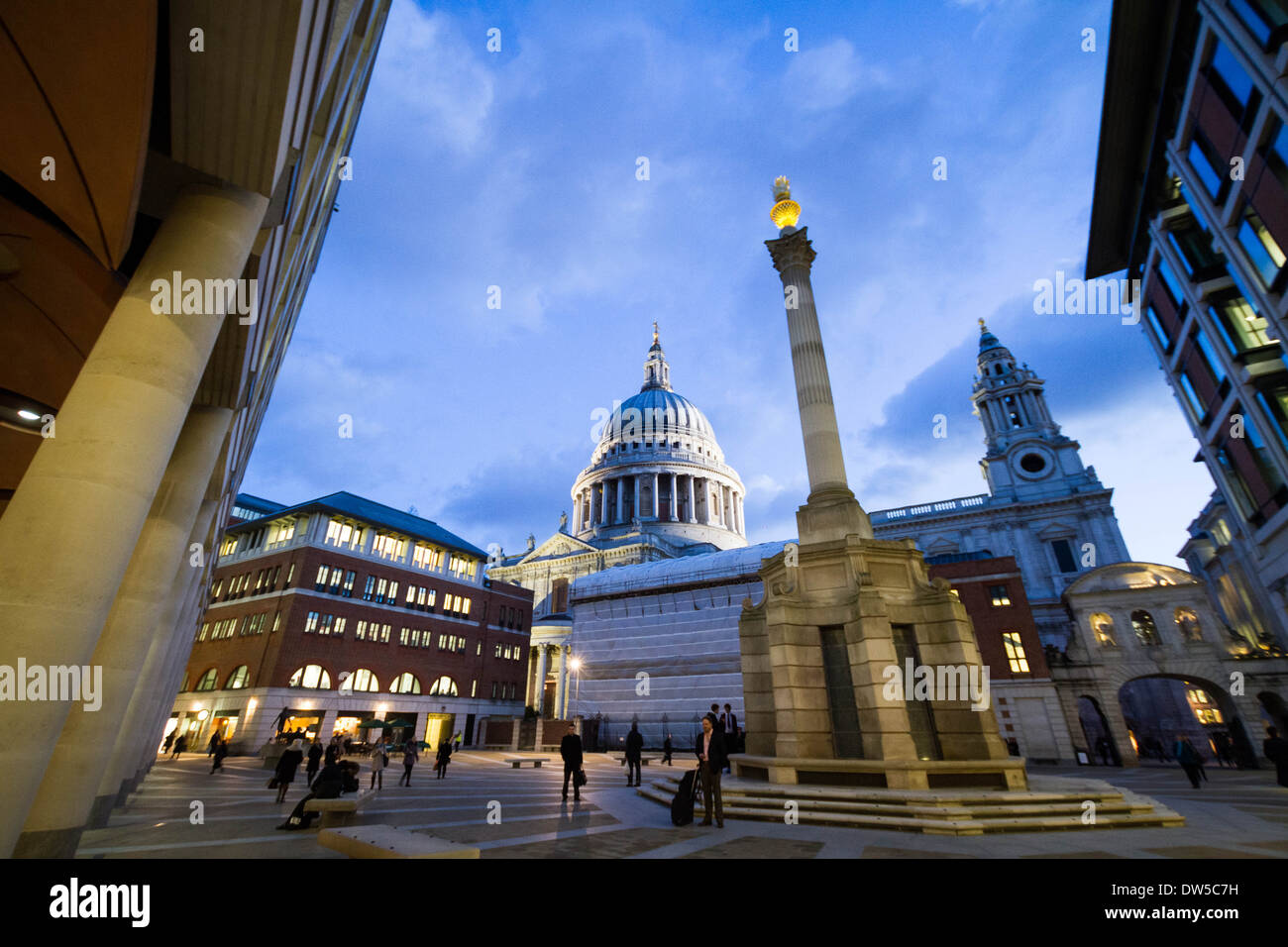 Paternoster Square, Londra, Regno Unito. Foto Stock