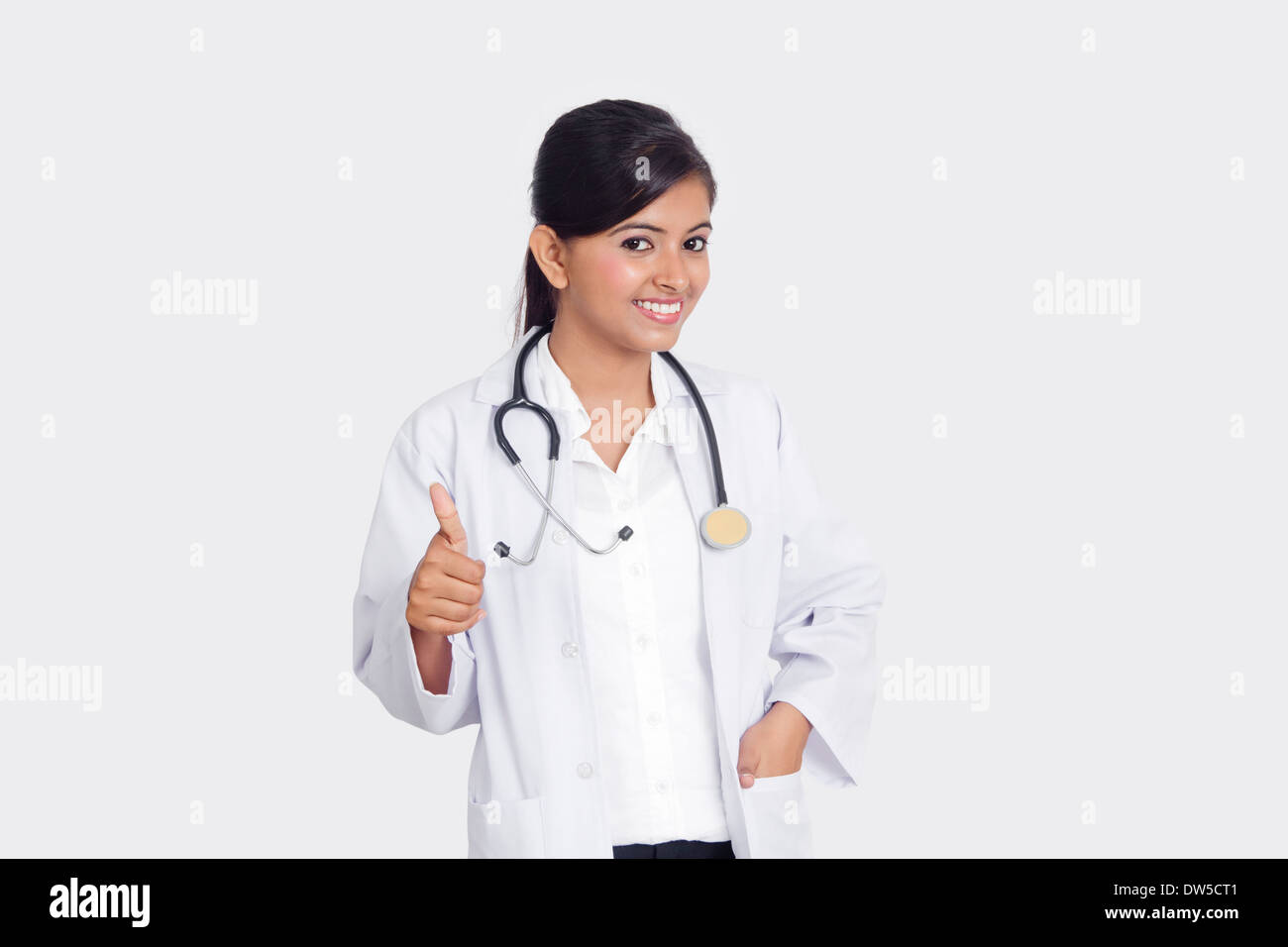 Indian ladies medico Foto Stock