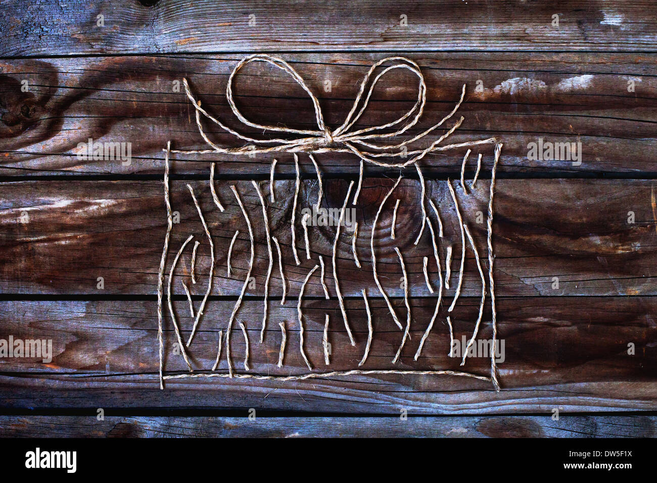 Dono fatti a mano per il giorno di san valentino o compleanno Foto Stock