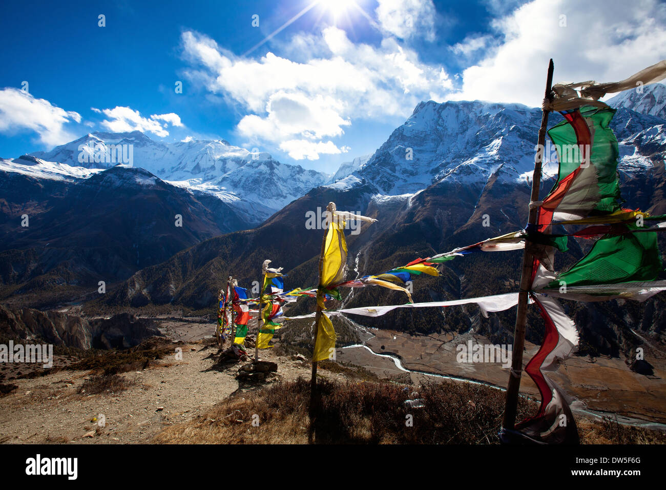 L'Himalaya, il Nepal Foto Stock