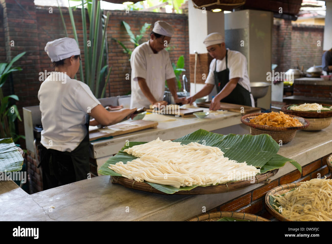 Chef del ristorante Cucina Hoi An Foto Stock