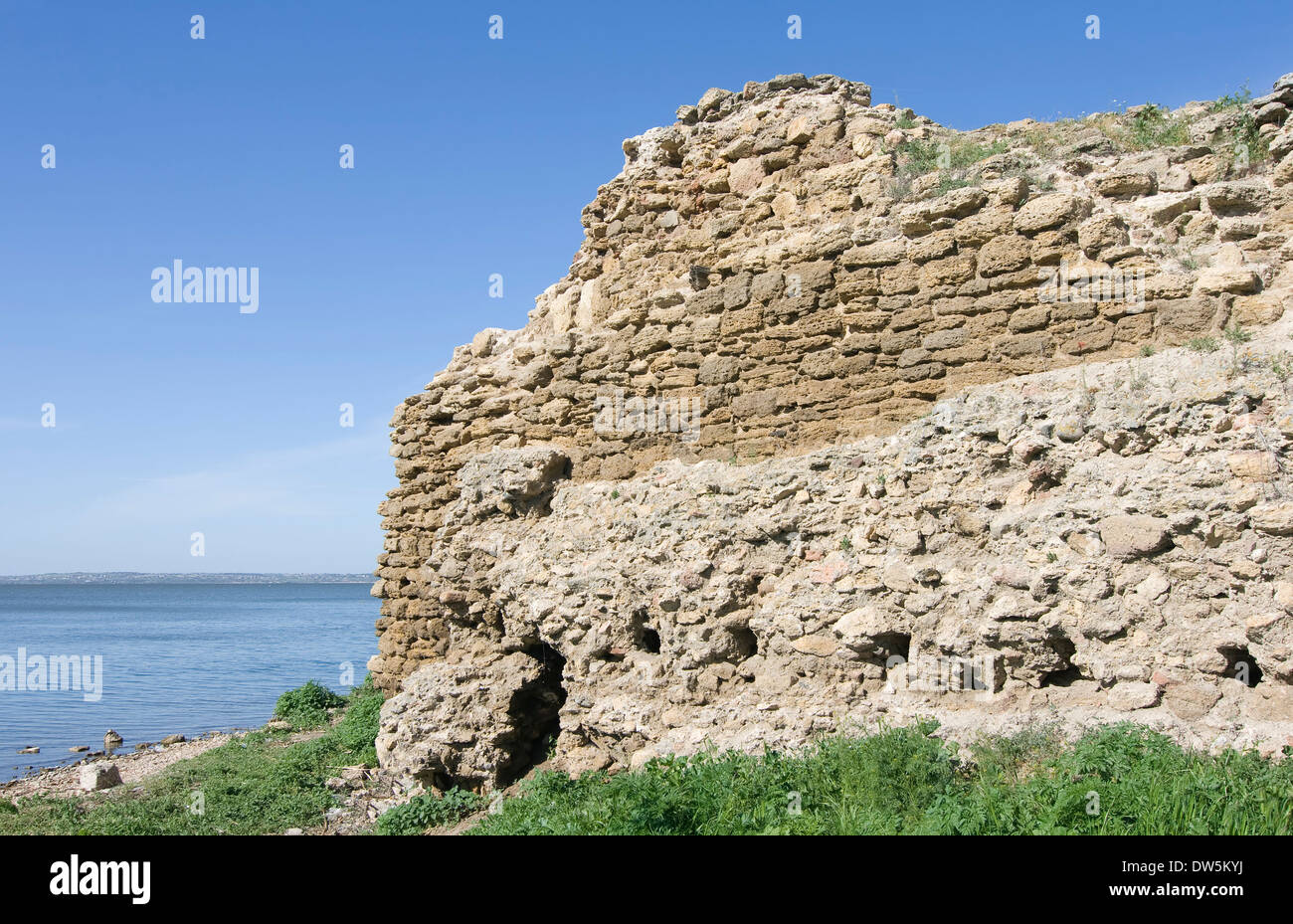 Akkerman medievale rocca vicino a Odessa in Ucraina Foto Stock