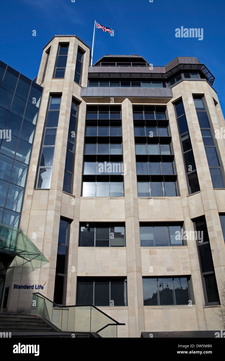 La durata Standard edificio scozzese di Edimburgo REGNO UNITO Foto Stock