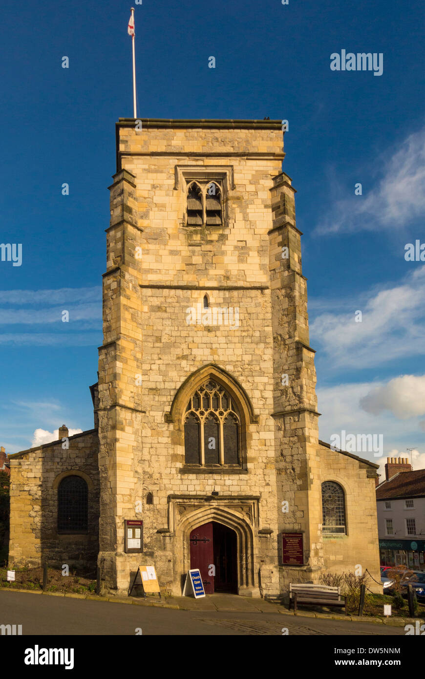 La Chiesa di San Michele, Malton, North Yorkshire Foto Stock