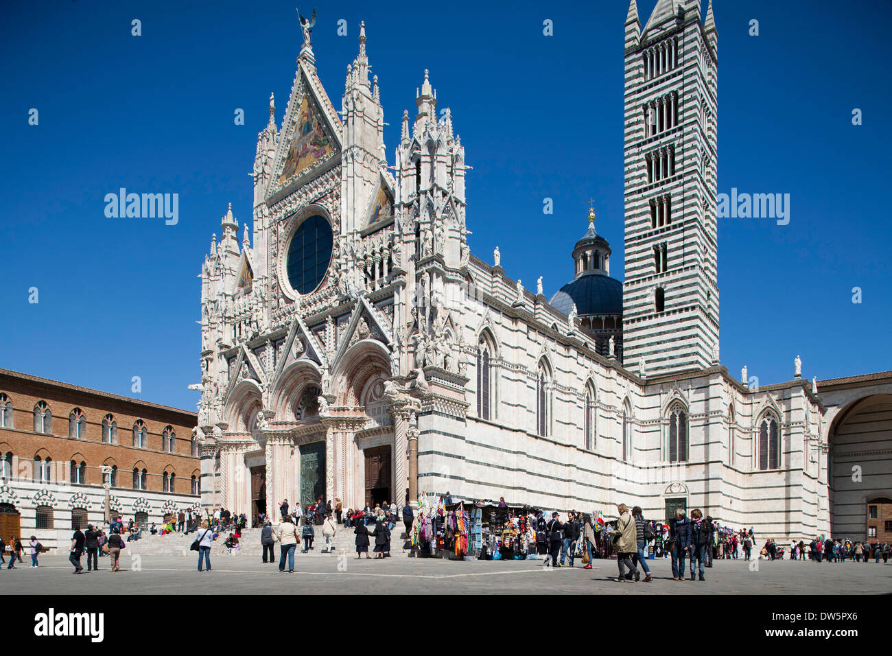 Cattedrale, Siena, Toscana, Italia, Europa Foto Stock