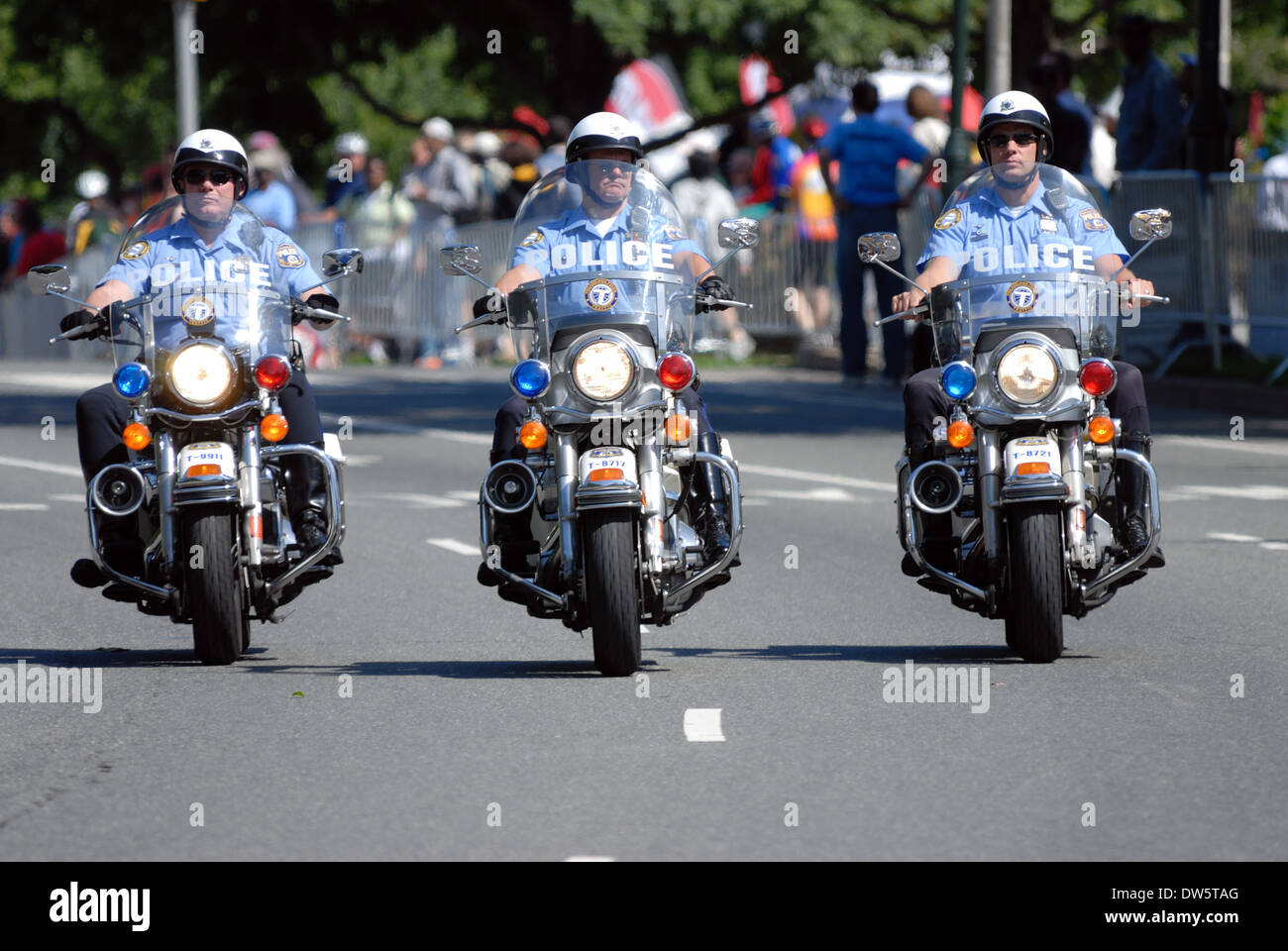 Philadelphia polizia Moto Foto Stock