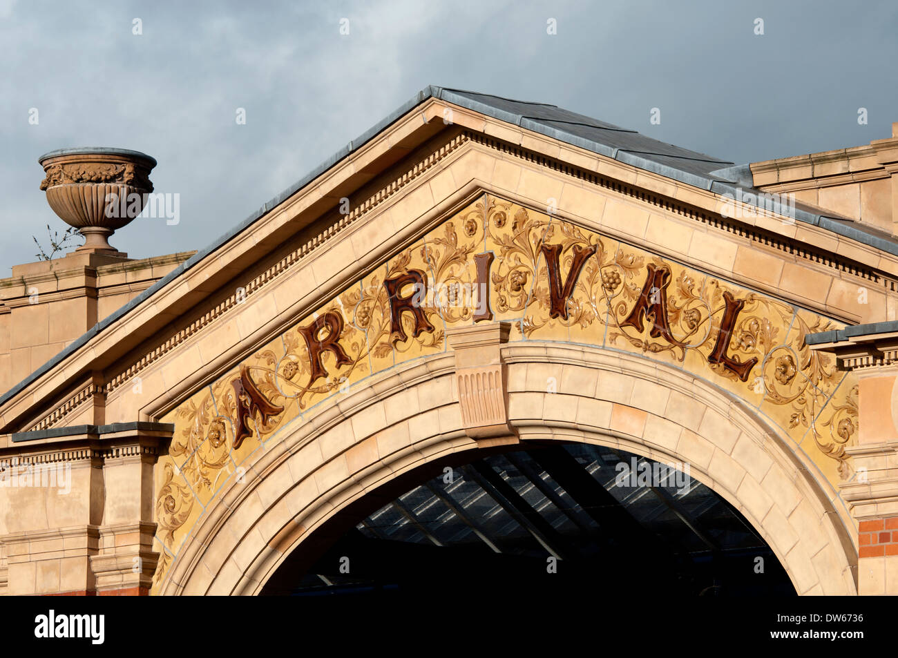 Leicester stazione ferroviaria, Leicestershire, England, Regno Unito Foto Stock