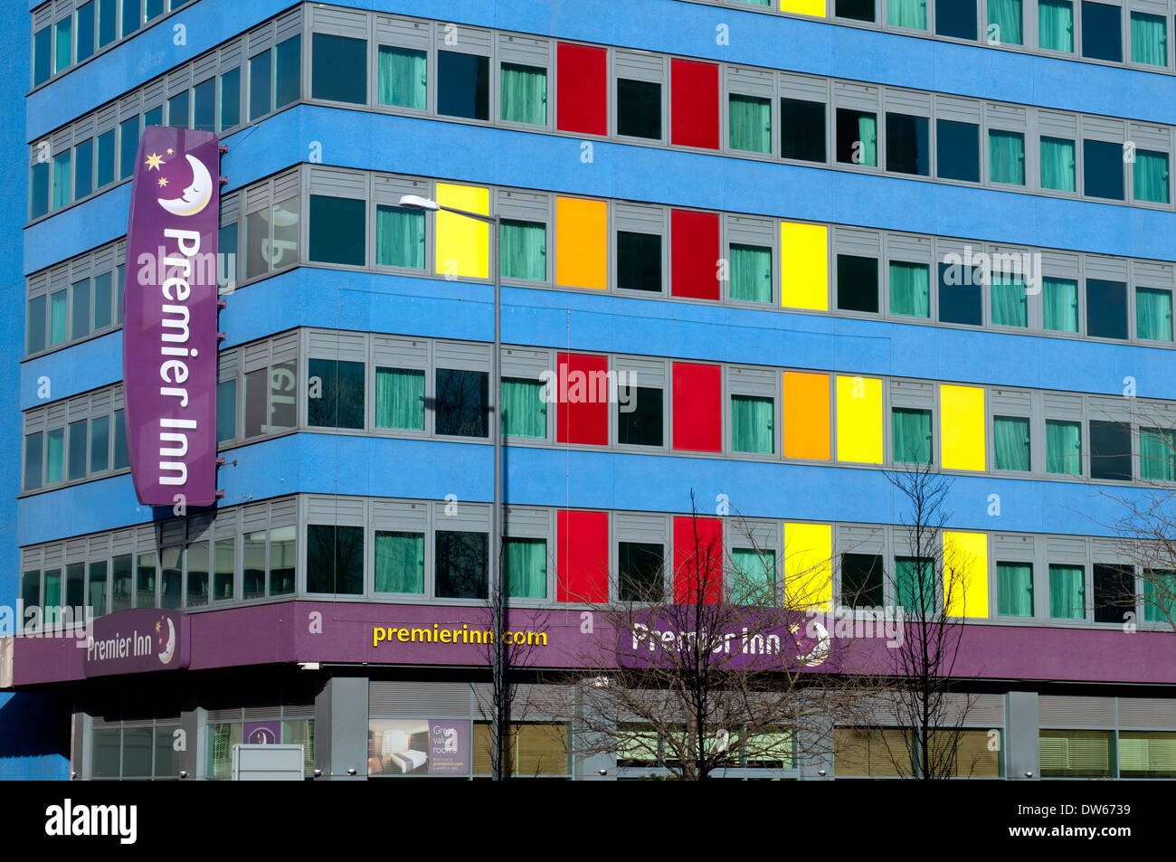 Premier Inn, Leicester, Leicestershire, England, Regno Unito Foto Stock