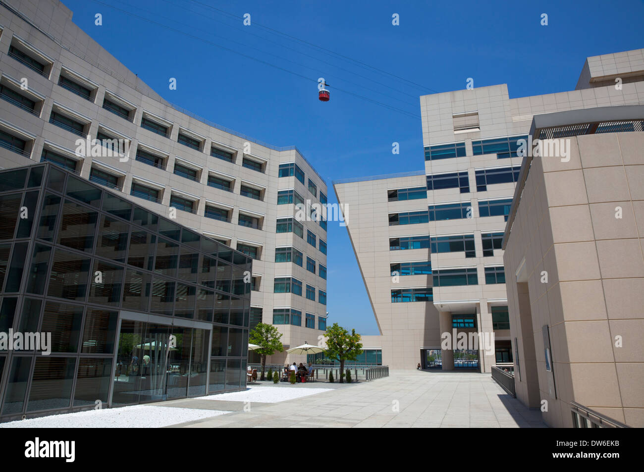 In Spagna, in Catalogna, Barcellona, World Trade Center. Foto Stock