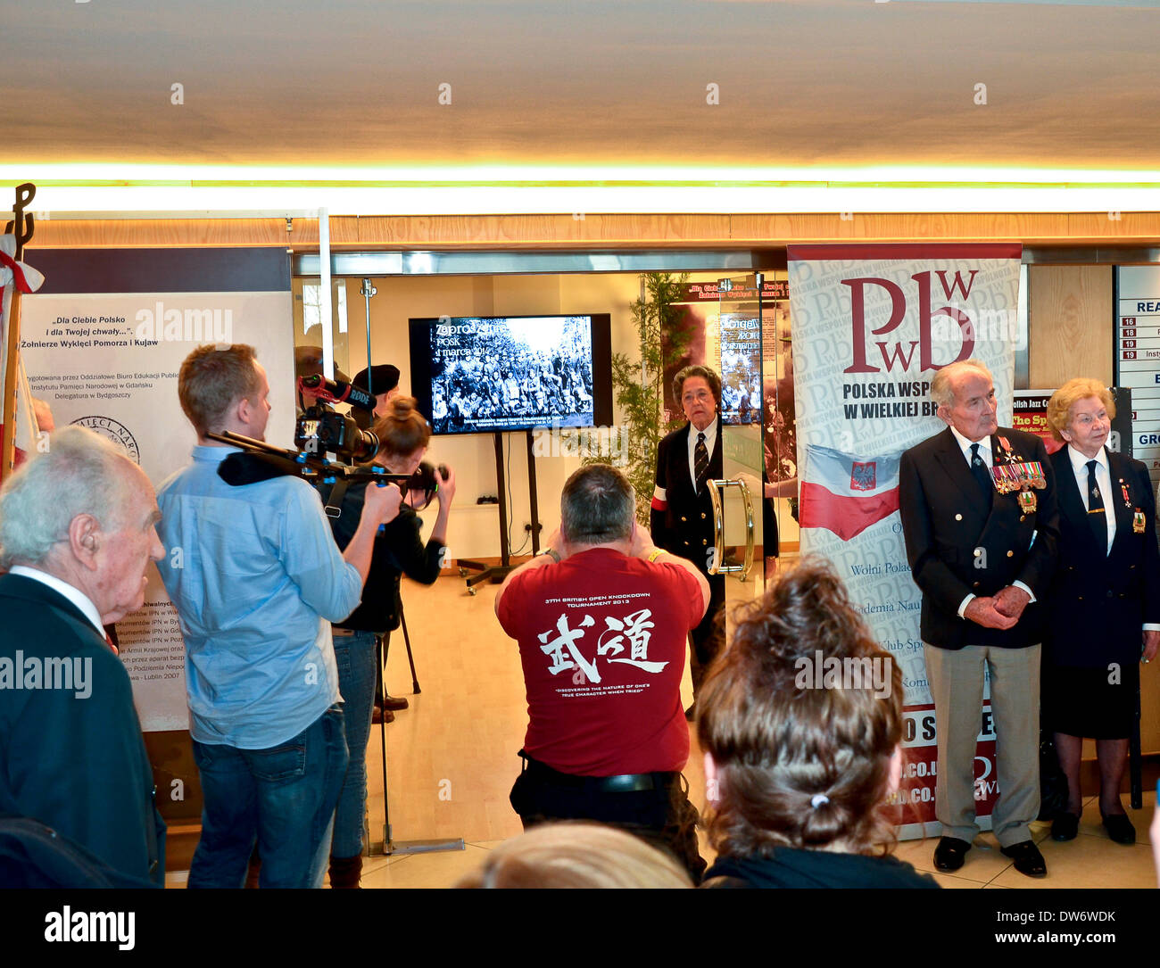 "I soldati reietti' - Polacco National Memorial Day - anti-comunista forze della metropolitana dopo 1944 Credit: Marcin Libera/Alamy Live News Foto Stock