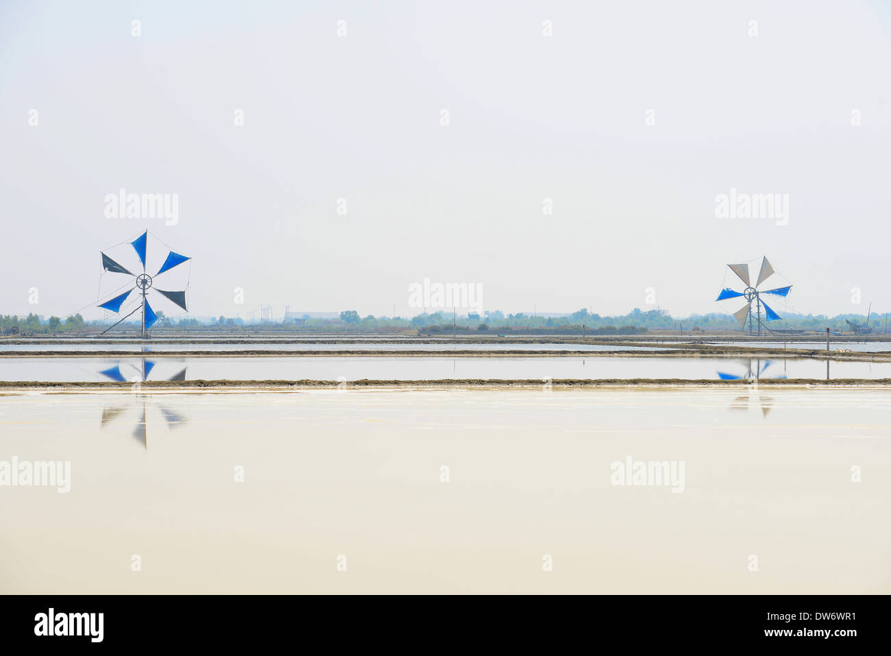 Il mulino a vento per l'agricoltura Foto Stock