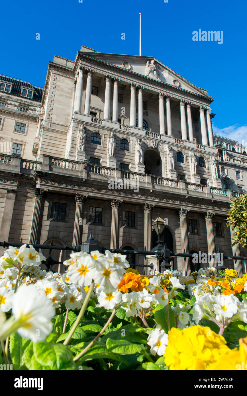 La Bank of England, Bank di Londra Foto Stock