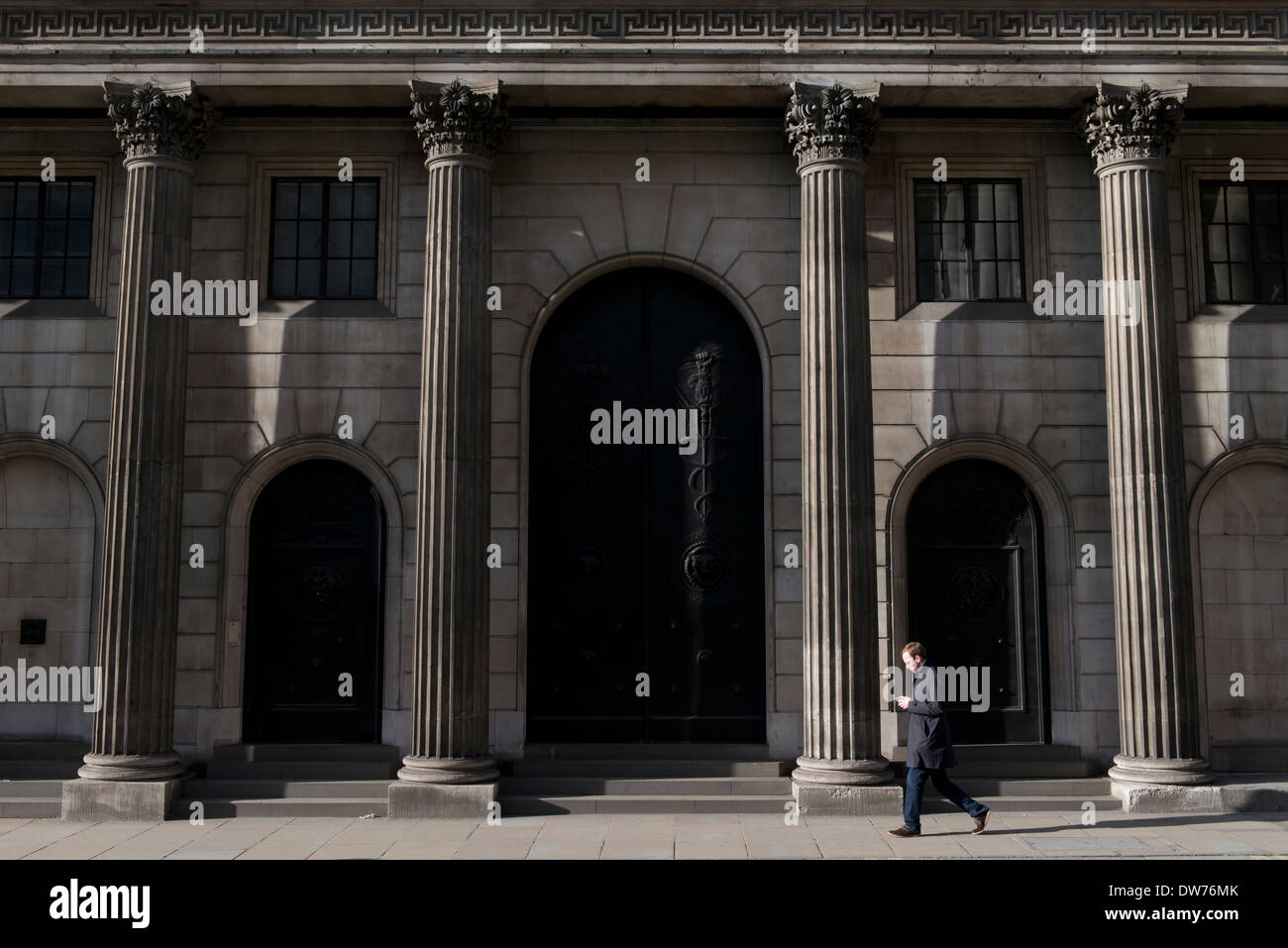 La Bank of England, Bank di Londra Foto Stock