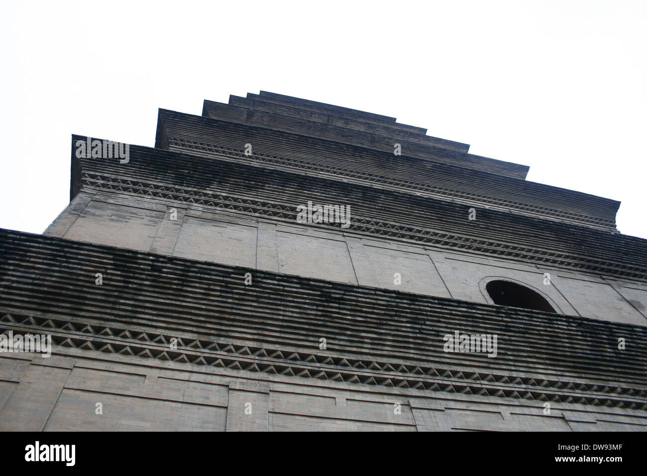 Pagoda dell'Oca Selvaggia nel centro cittadino di Xi'an, Cina Foto Stock