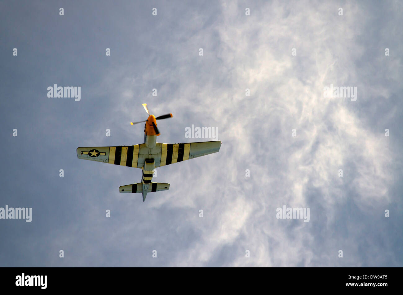 P mustang aereo da caccia Foto Stock