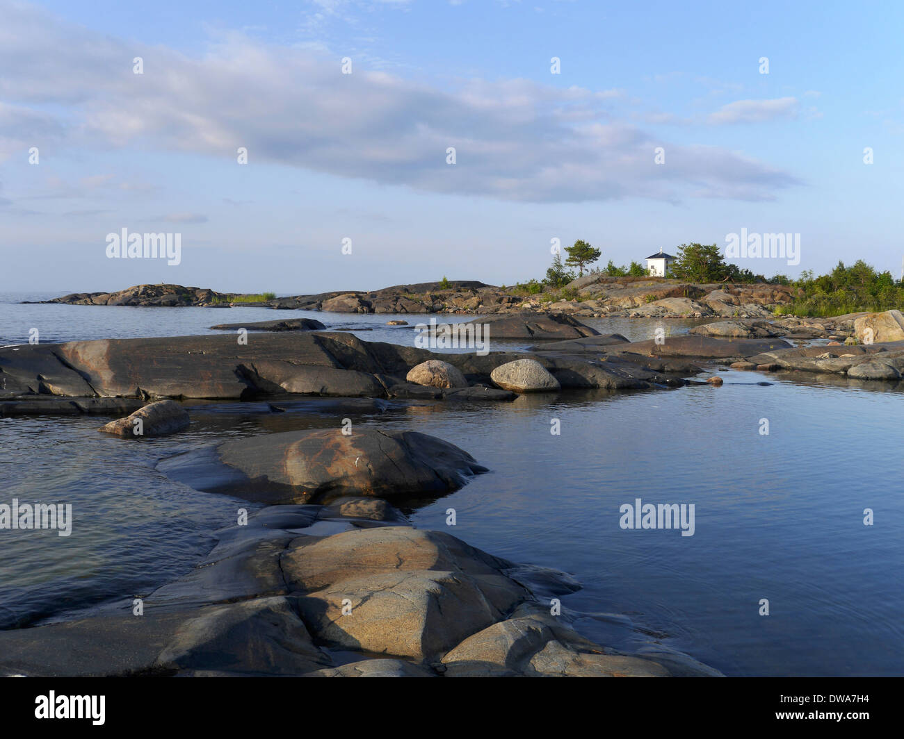 Ängskärs klubben, ängskärs, Uppsala län, uppland, Svezia Foto Stock