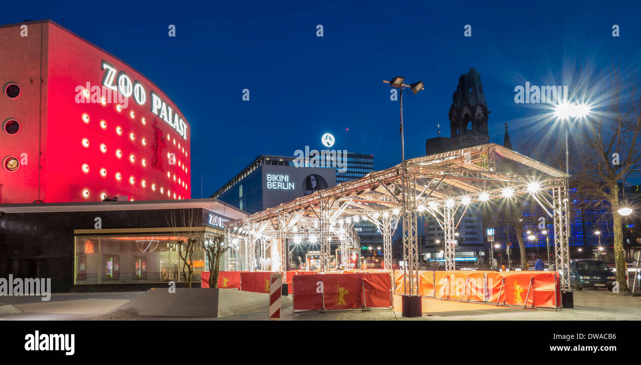 Zoo Palast, Berlinale Berlino, Germania Foto Stock