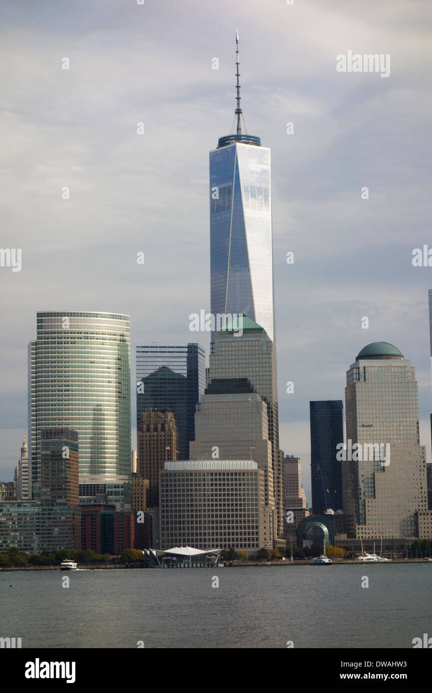 World trade tower dal New Jersey Foto Stock