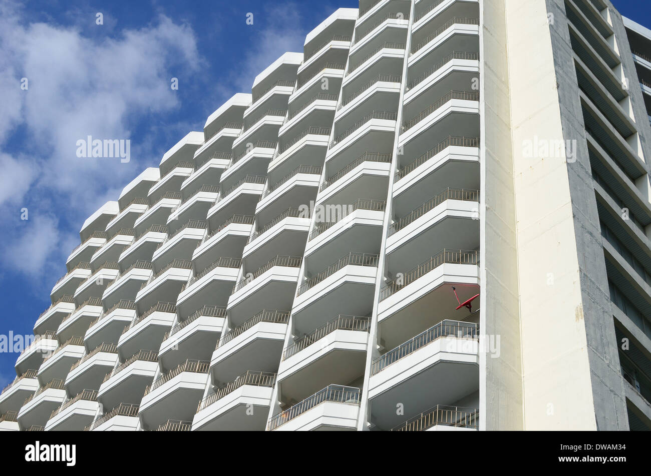 Edificio contro sky Foto Stock