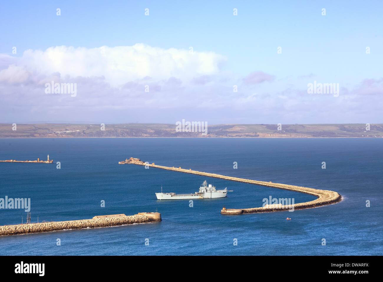 Portland, Porto, Dorset, Weymouth, England, Regno Unito Foto Stock