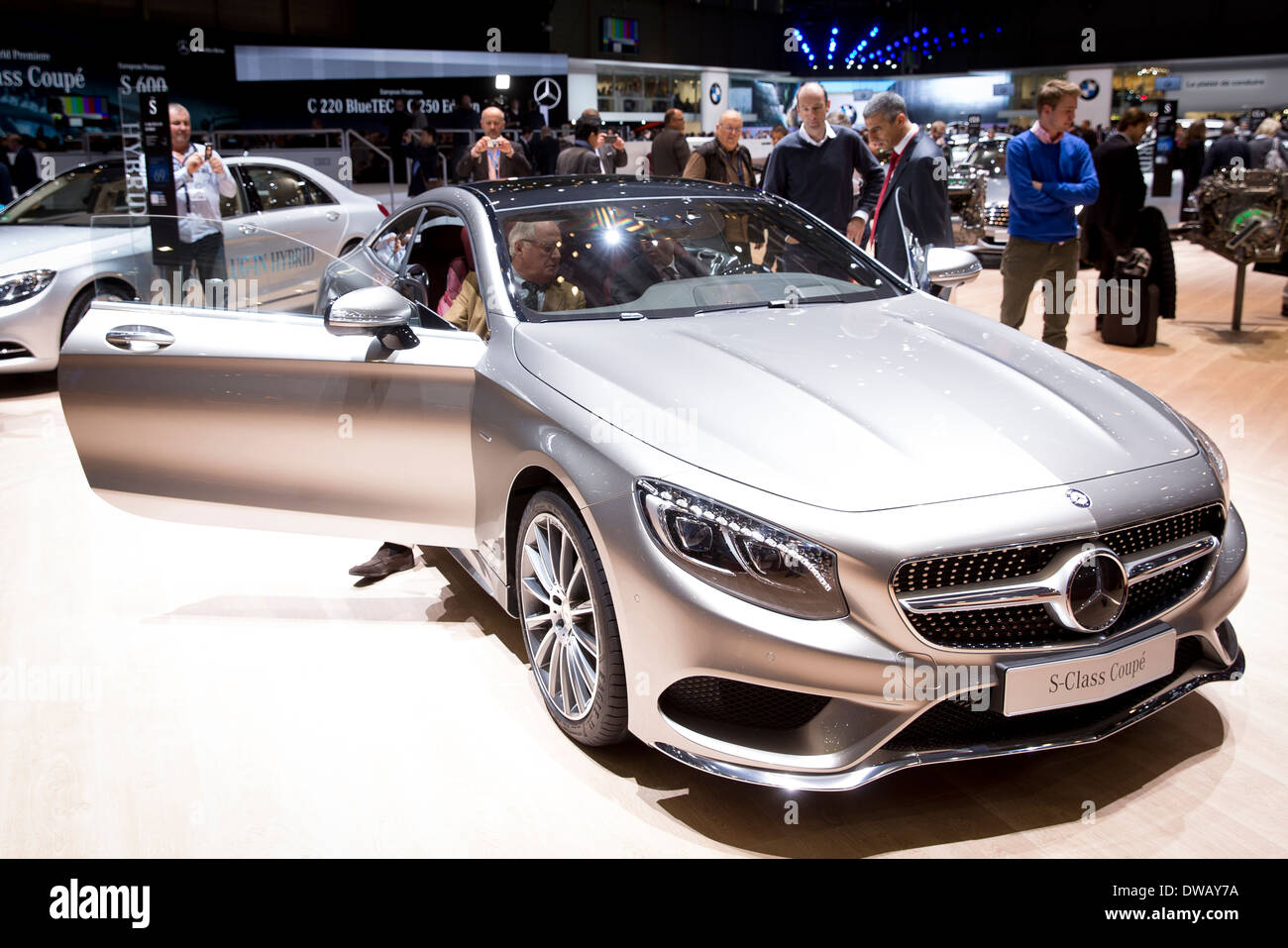 84Ma Geneva International Motorshow, classe S Coupe Foto Stock