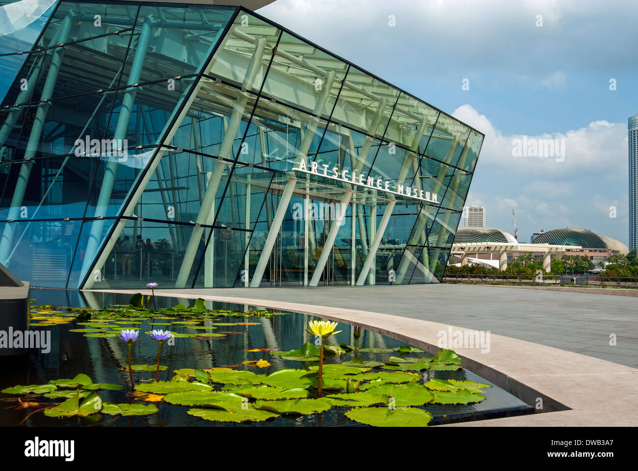 Arte Museo della Scienza, Singapore Foto Stock