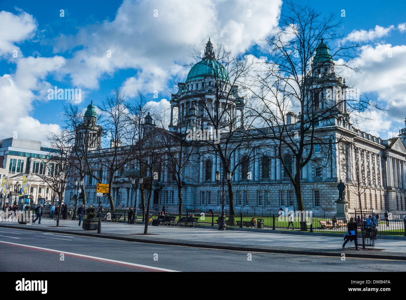 Belfast City Hall Foto Stock