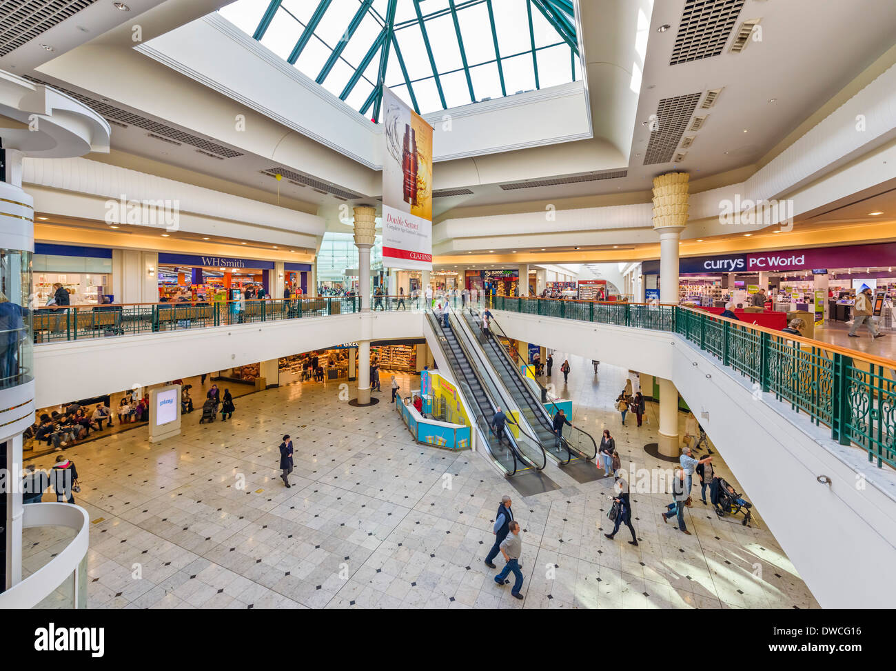 Meadowhall Shopping Centre, Sheffield South Yorkshire, Inghilterra, Regno Unito Foto Stock