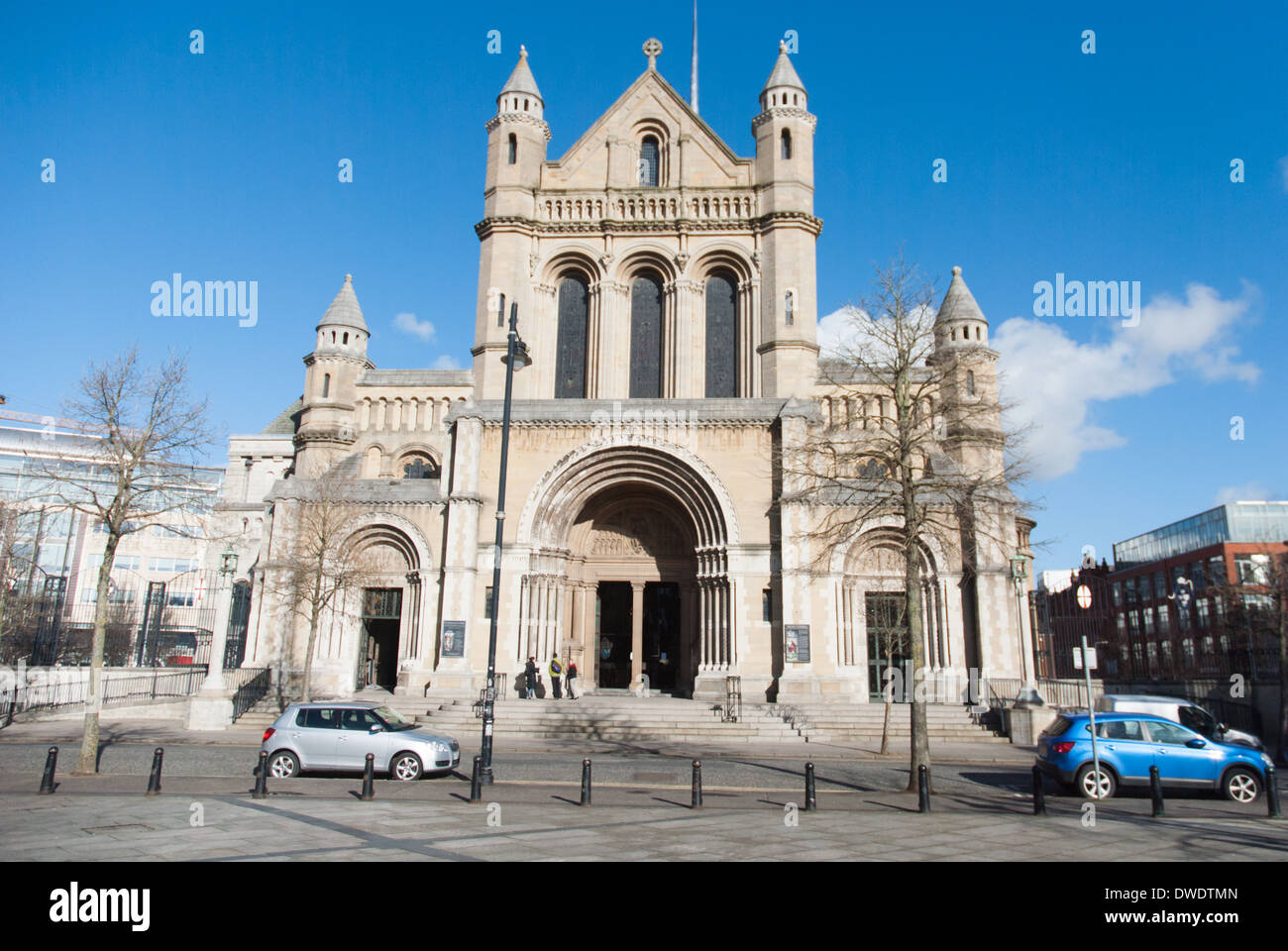 La cattedrale di Belfast Foto Stock