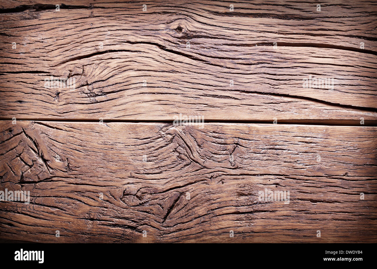 La texture di vecchie tavole di legno. Foto Stock