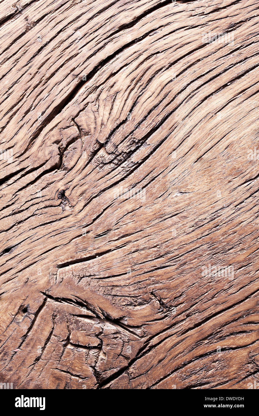 La texture di vecchie tavole di legno. Foto Stock