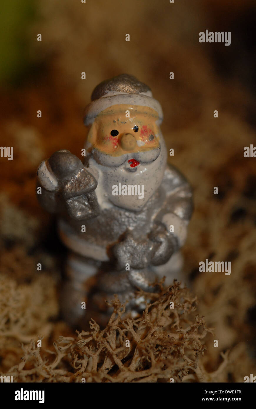 Santa decorazione di Natale. Foto Stock