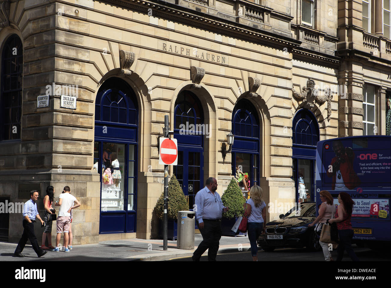 Ralph Lauren shop a Glasgow Scozia Scotland Foto Stock