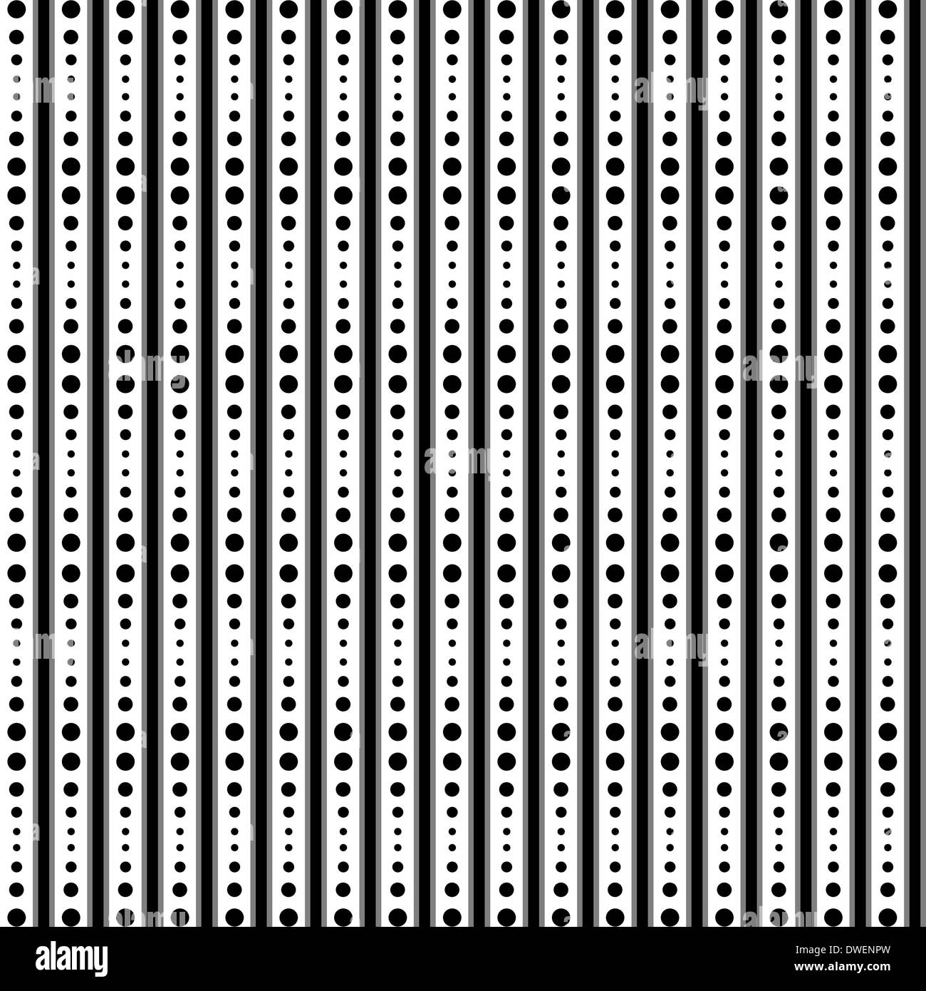 Sfondo di seamless pattern a punti Foto Stock