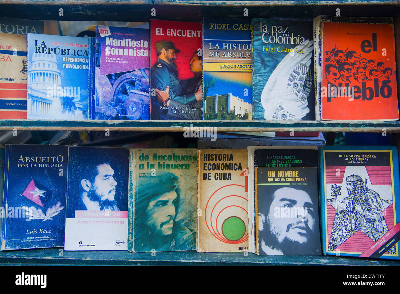 Libri rivoluzionario, Havana Foto Stock