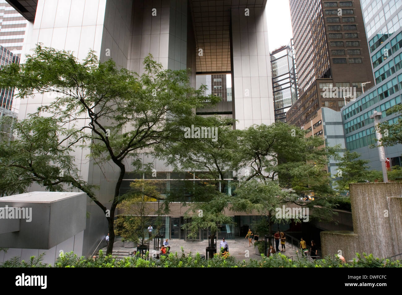 Paesi Bassi il grande centro di Citigroup. 153 e 53rd Street e 601 Lexington Avenue. Questo grattacielo di quasi 300 metri e 59 Foto Stock
