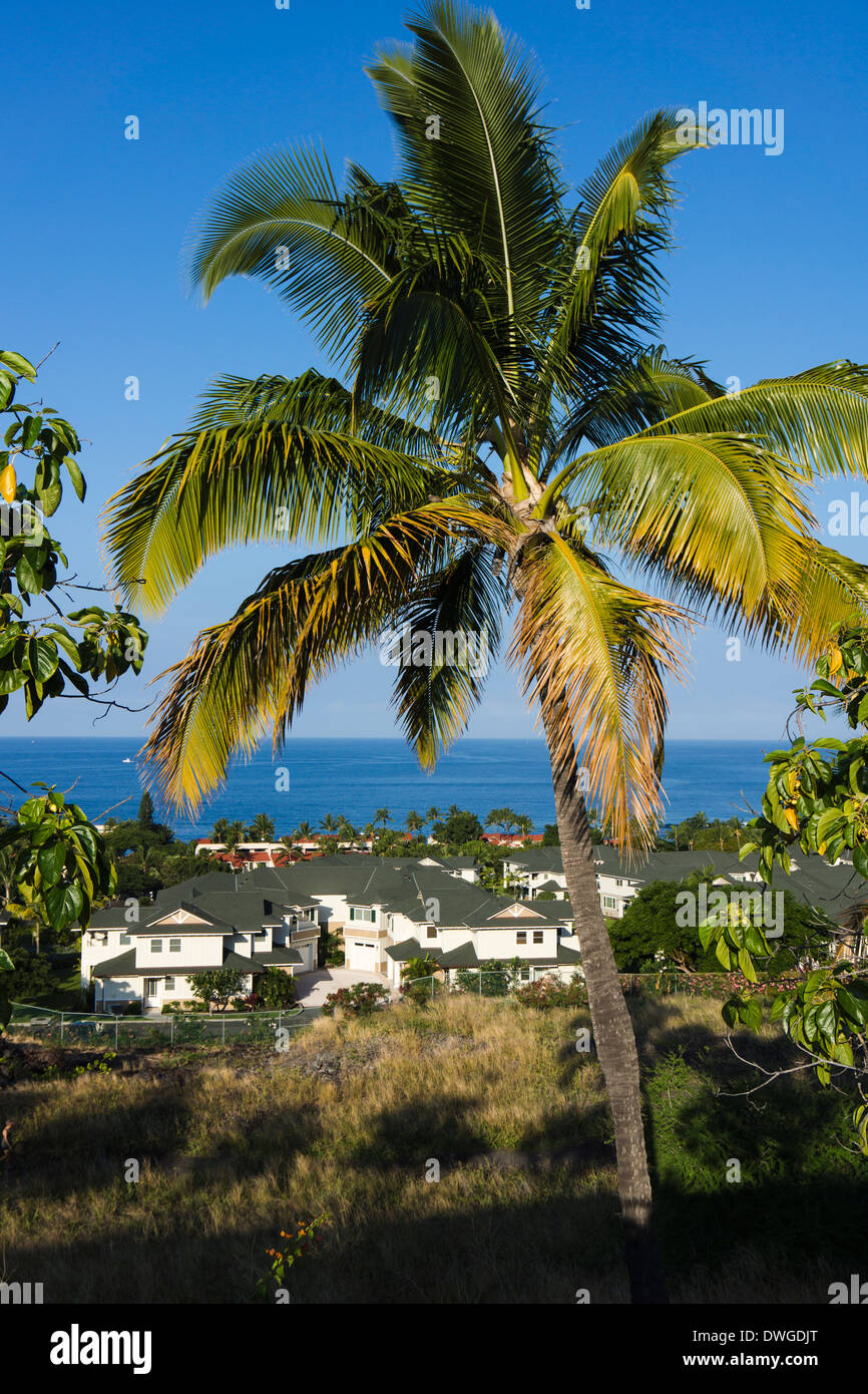 Kona Coast Resort, Keauhou, Kailua-Kona, la Big Island, Hawaii, Stati Uniti d'America. Foto Stock