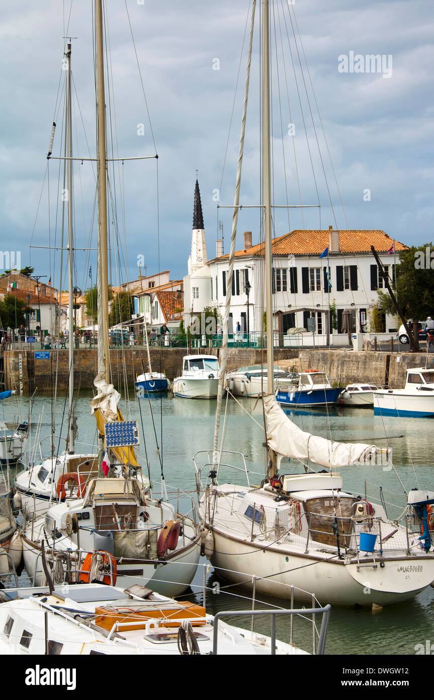 Porto, Ars en Re Foto Stock