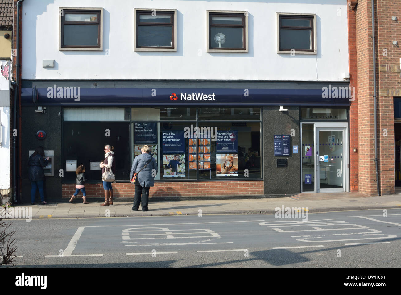 Ramo di NatWest in Gorleston, a causa di chiudere nel 2018 Foto Stock