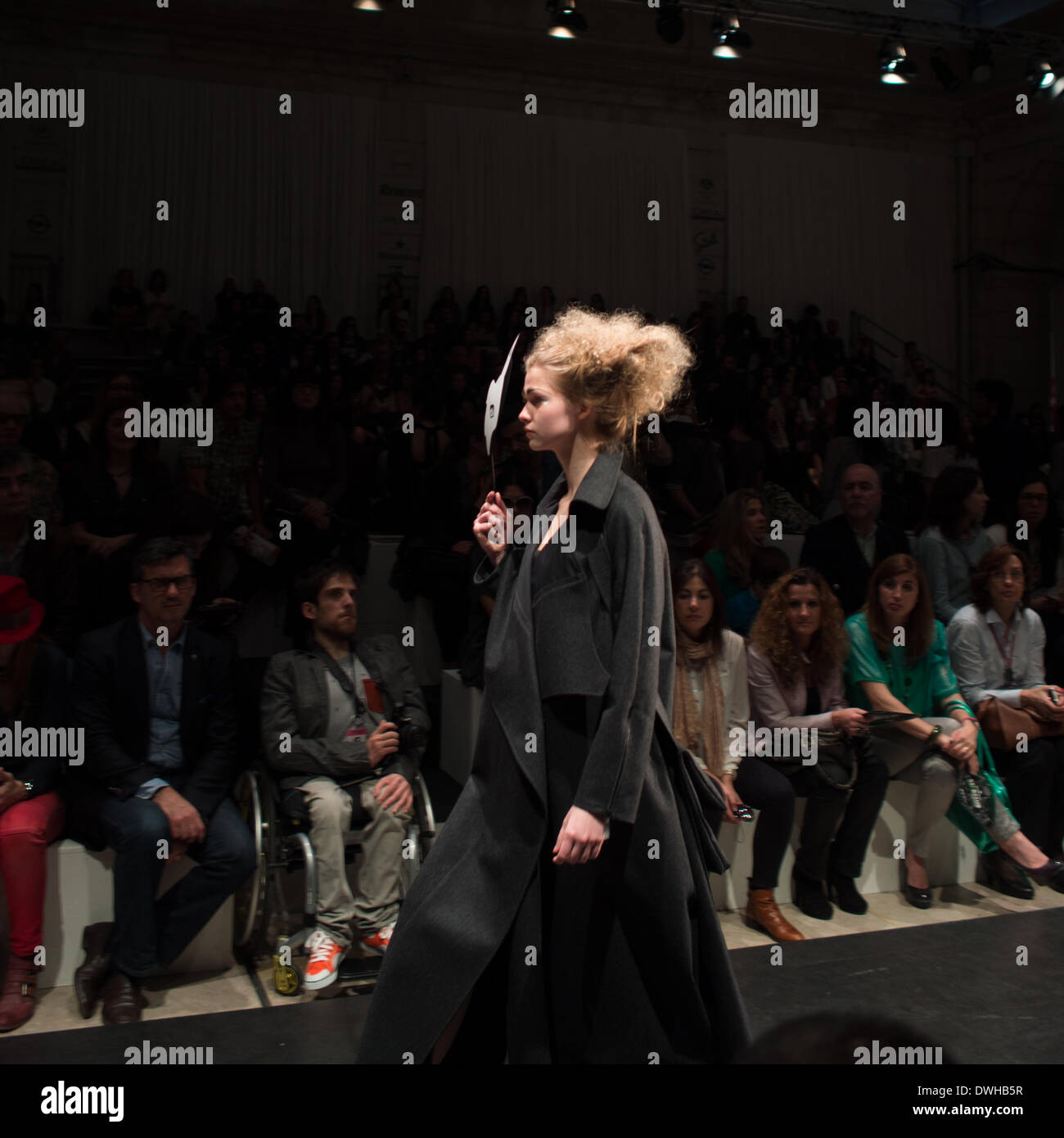 8 marzo 2014, Lisbona Fashion Week AW 2014 Lidja Kolovrat visualizza Foto Stock