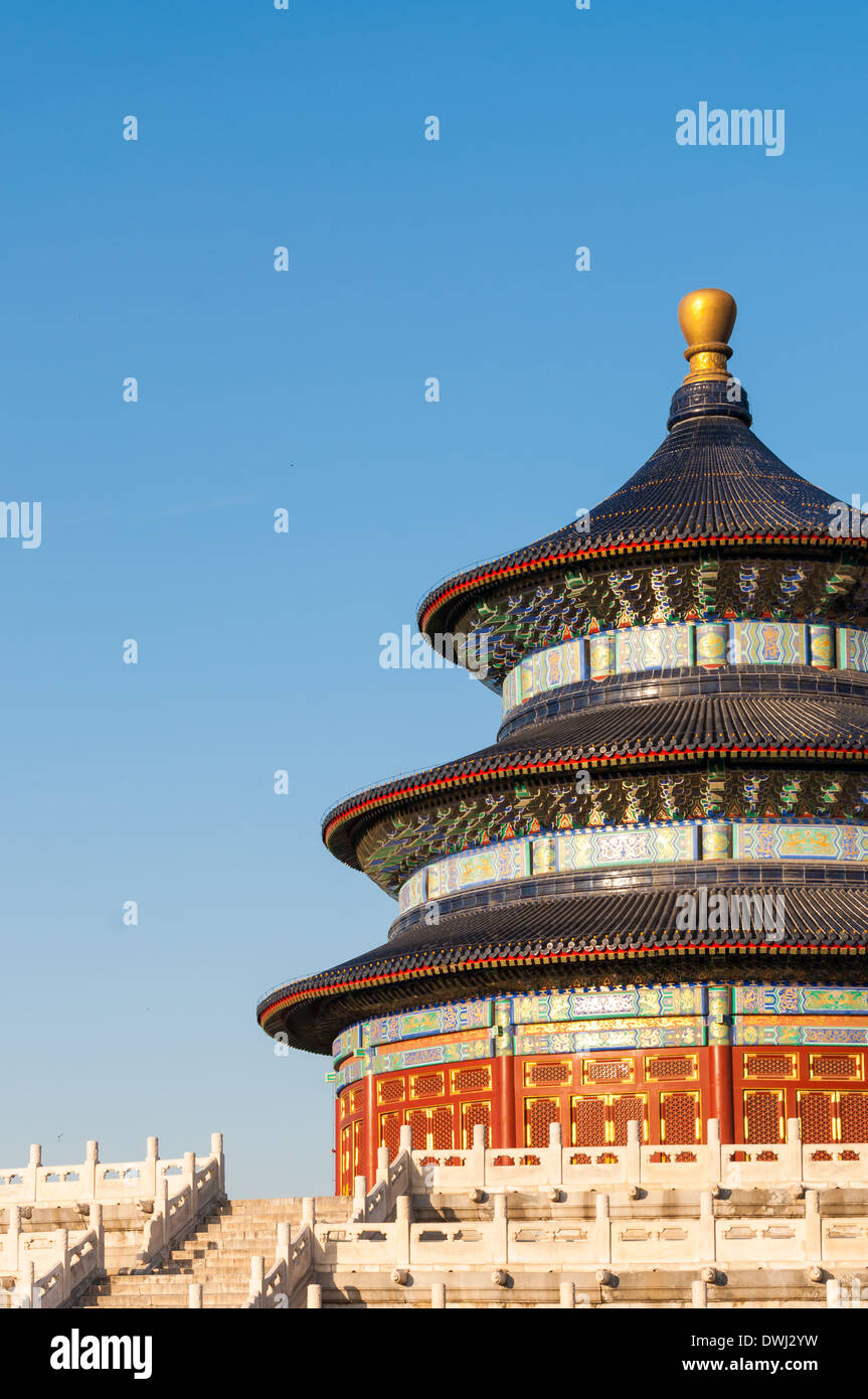 Il Tempio del Cielo a Pechino in Cina. Foto Stock