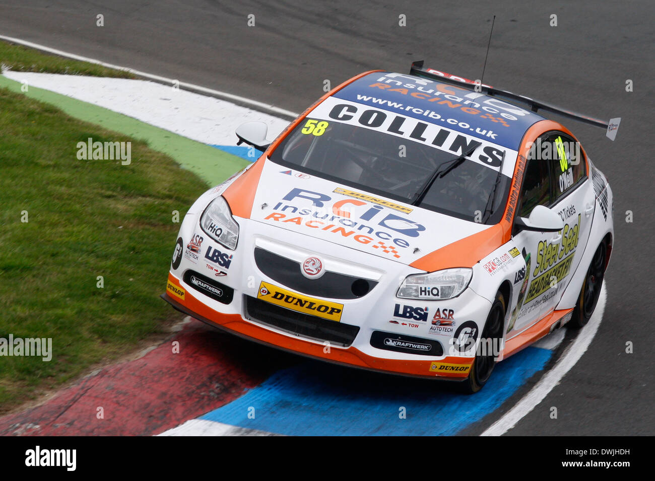 Paul O'Neill (GBR) Team HARD Vauxhall Insignia Foto Stock