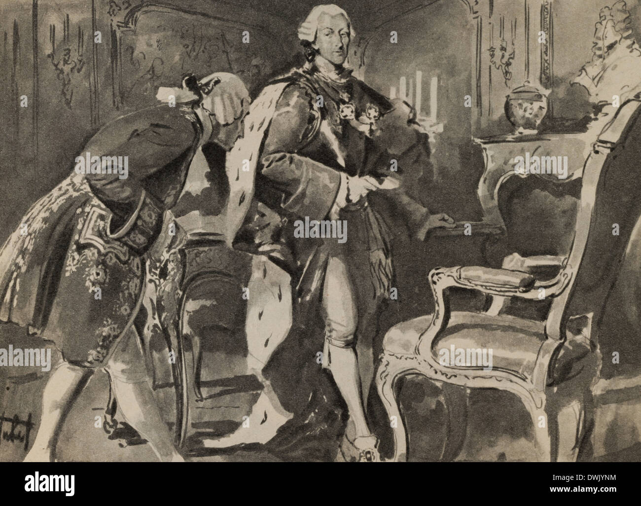 Alfonso Ferrero La Marmora (1804-1878). Generale Italiano e più. Liberale. 6 Primer Ministro dell'Italia. Incisione. Foto Stock