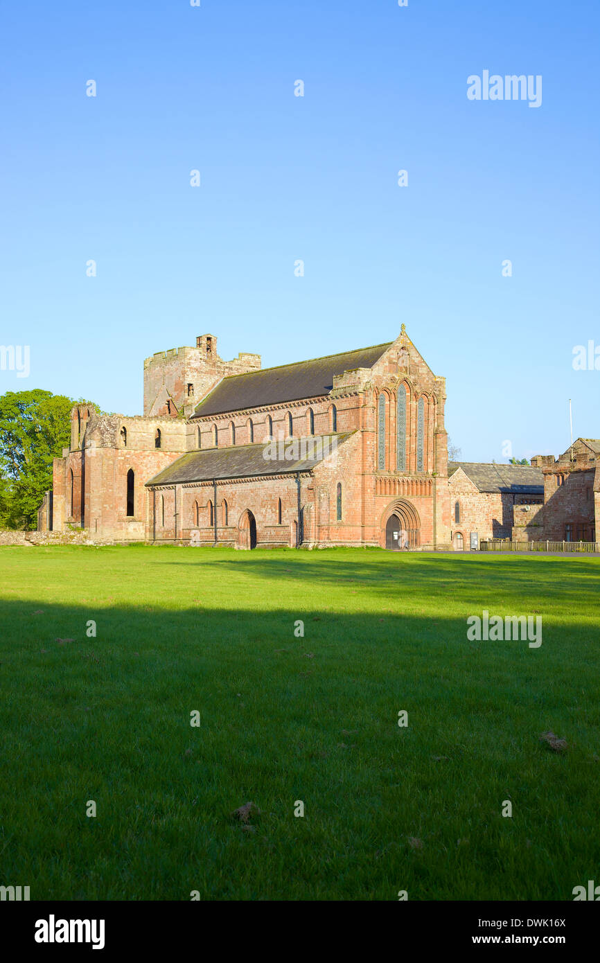 Lanercost Priory, il Priorato di Chiesa di Santa Maria Maddalena, Lanercost Brampton Cumbria Inghilterra England Regno Unito Regno Unito Gran Bretagna GB Foto Stock