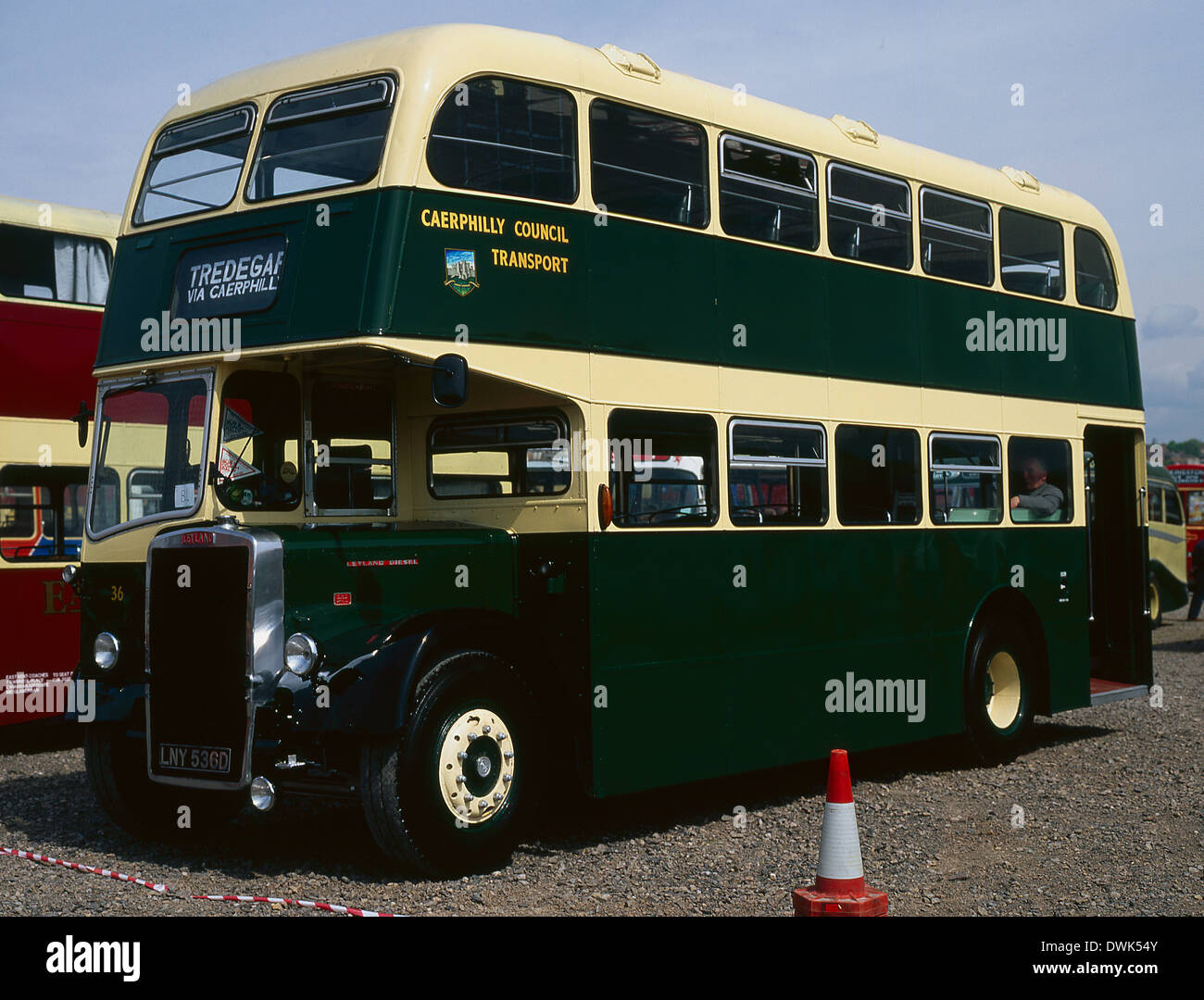 Leyland Titan PD 2/37 con Massey corpo. Autobus Diesel, costruito 1966 Foto Stock