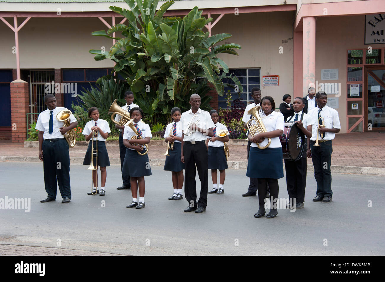 Parata militare, Barberton Foto Stock